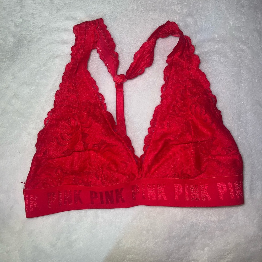 Pink bra